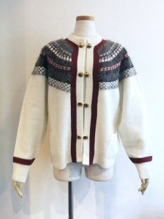 フェアアイル ホールガーメント カーディガン BB84-713