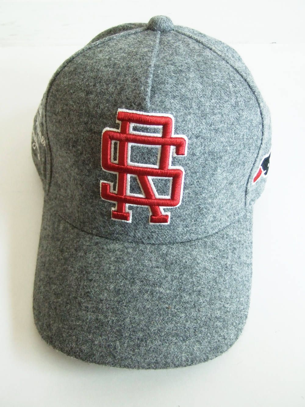 Flannel B.B Cap 2  ロゴ入りキャップ
