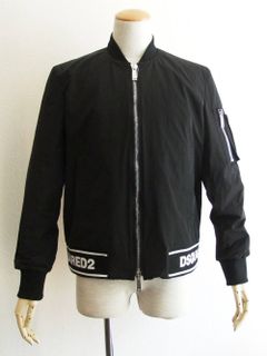 中綿 ロゴ リブブルゾン NYLON TAFFETA BOXY BOMBER S74AM0832