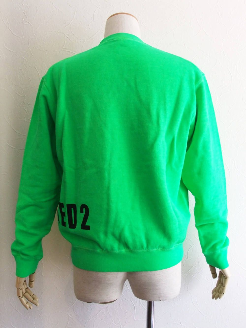 ロゴプリント スウェットプルオーバー (NEON GREEN) FADE FLUO / COOL FIT S71GU0251