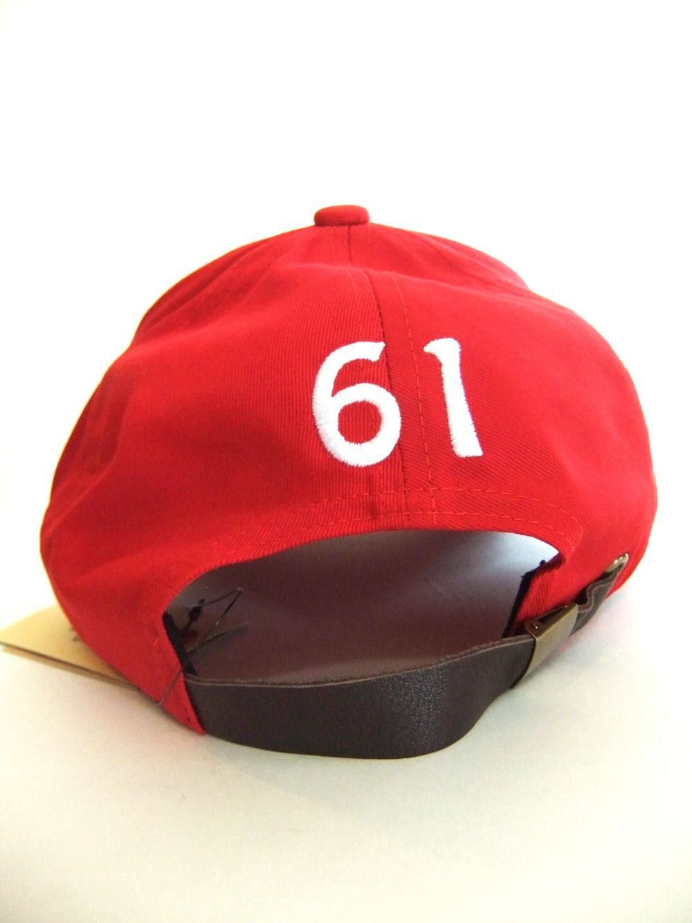 Stamp B.B Cap (RED)  ロゴ入りキャップ