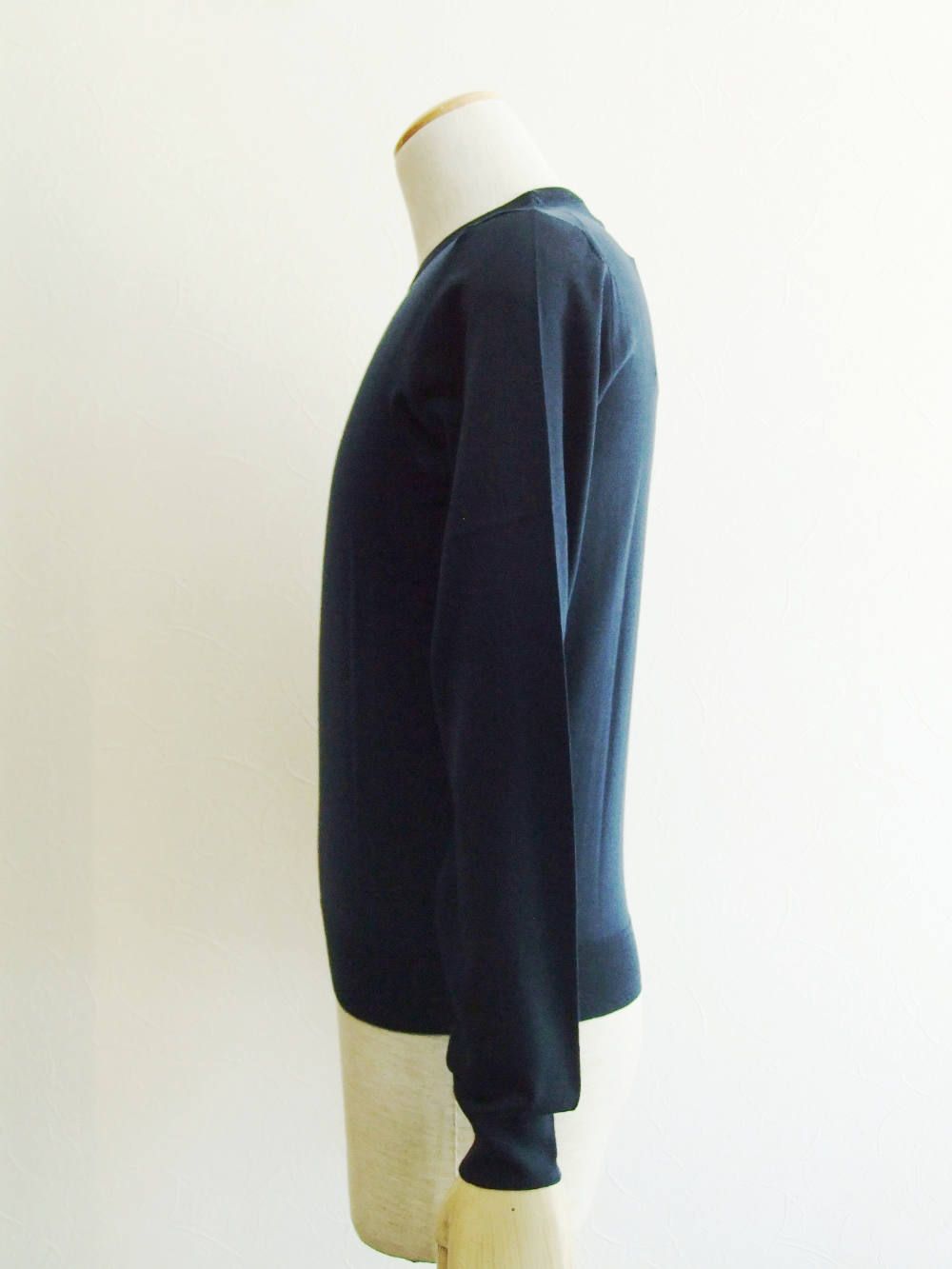 30ゲージ クルーネック セーター (NAVY)