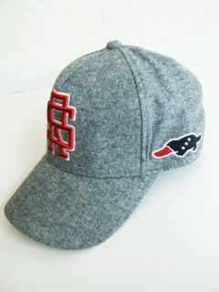 Flannel B.B Cap 2  ロゴ入りキャップ
