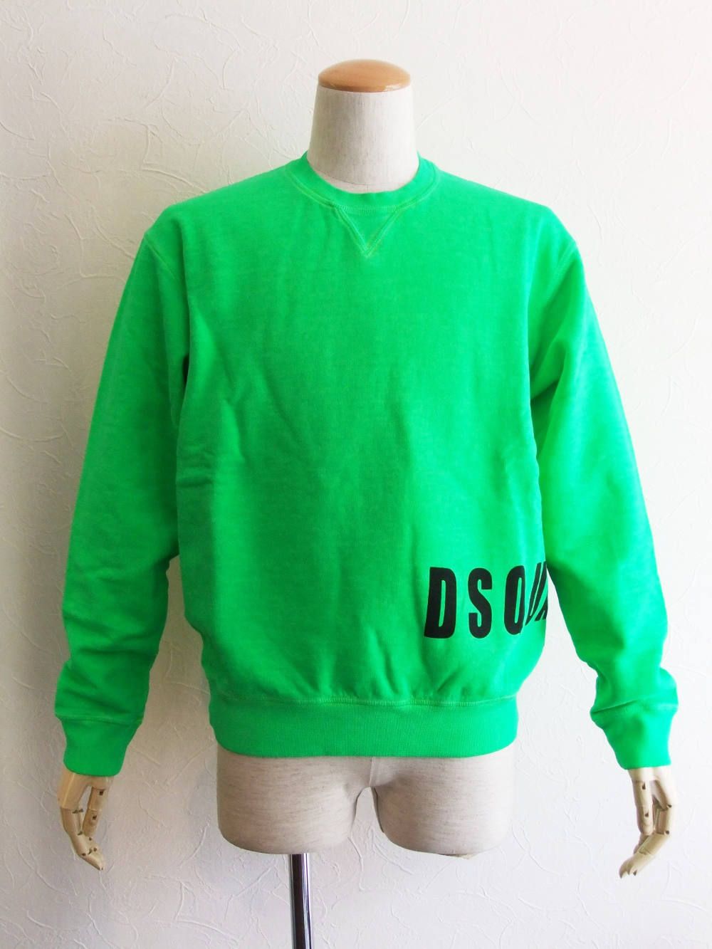 ロゴプリント スウェットプルオーバー (NEON GREEN) FADE FLUO / COOL FIT S71GU0251