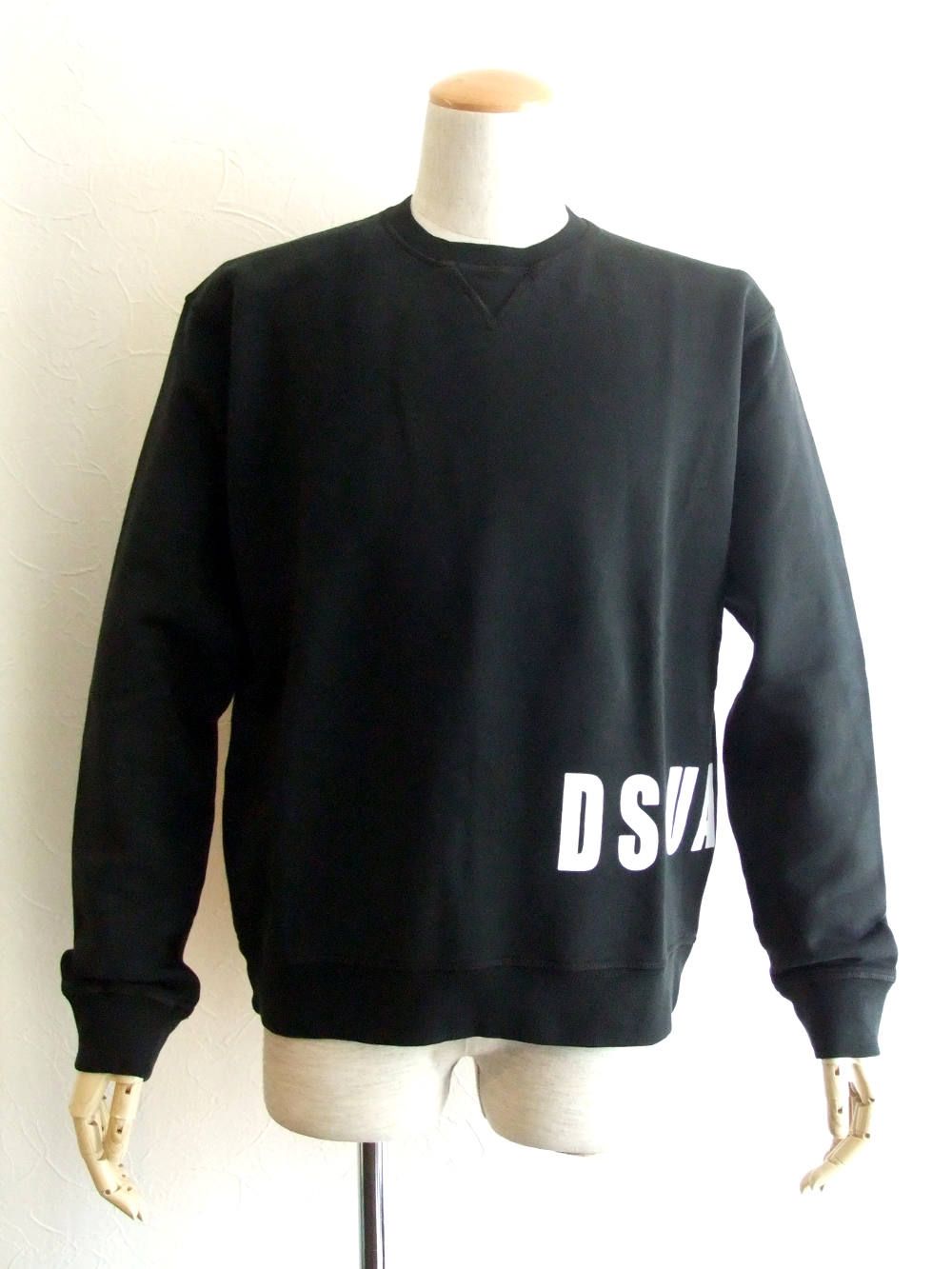 ロゴプリント スウェットプルオーバー (BLACK) FADE FLUO / COOL FIT S71GU0251