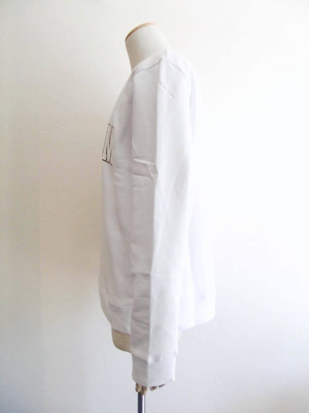 ロゴプリント スウェットトレーナー (WHITE) MM178-184799