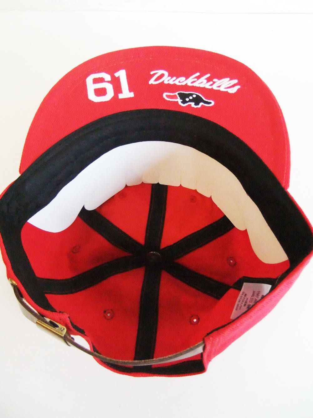 J.P Cap (RED)  ロゴ入りキャップ