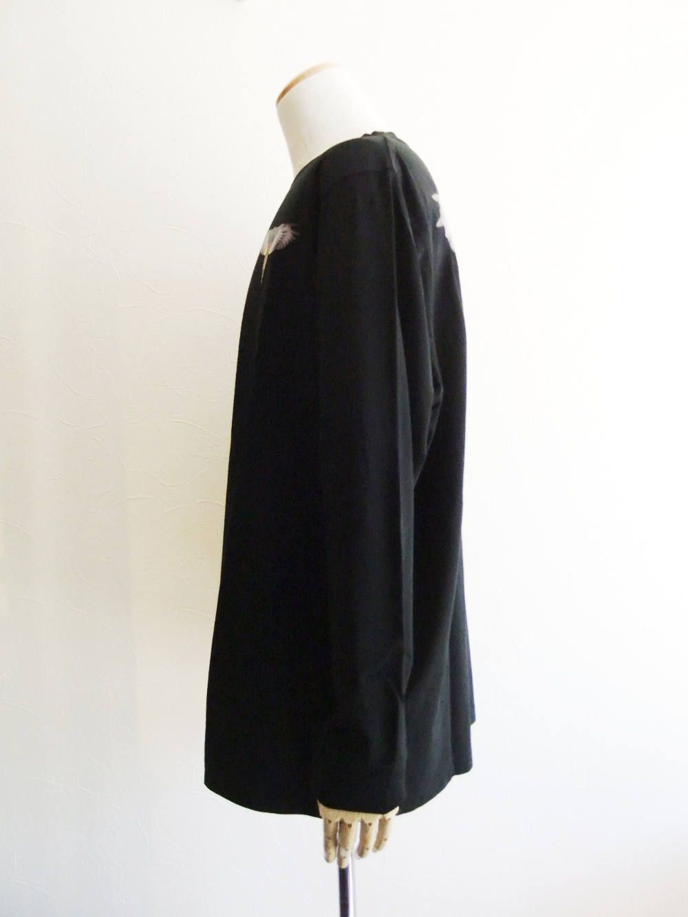 WING BARCODE  プリント L/ T-SHIRT   AB024F1800-1063/1088