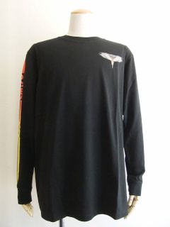 WING BARCODE  プリント L/ T-SHIRT   AB024F1800-1063/1088