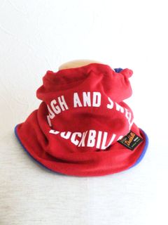 Duckbills Neck Warmer ( RED/BLUE)  フリース リバーシブル ネックウォーマー