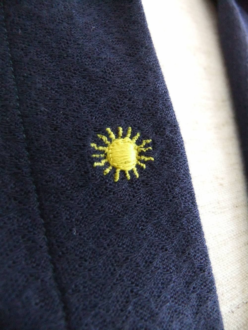 コットンジャージー シャツ (NAVY) 9G19100L84