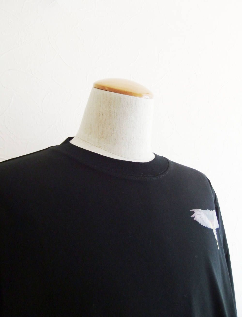 WING BARCODE  プリント L/ T-SHIRT   AB024F1800-1063/1088