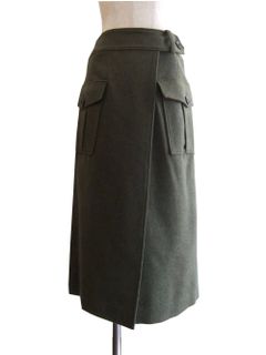 メルトン ラップ スカート   184003