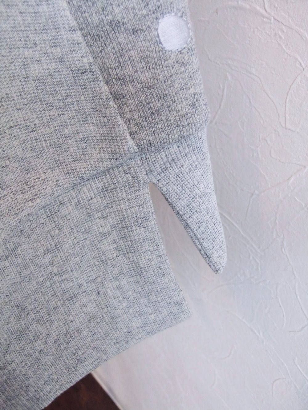 【MOOLA】  刺繍ドット フレンチスリーブ スウェット プルオーバー  819107