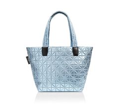 VEE TOTE 2WAY ミディアム トートバッグ  (ブルーメタリック)
