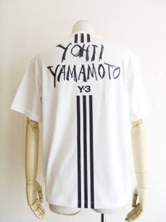 Y-3 SIGNATURE GRAPHIC TEE ロゴプリント 半袖Tシャツ