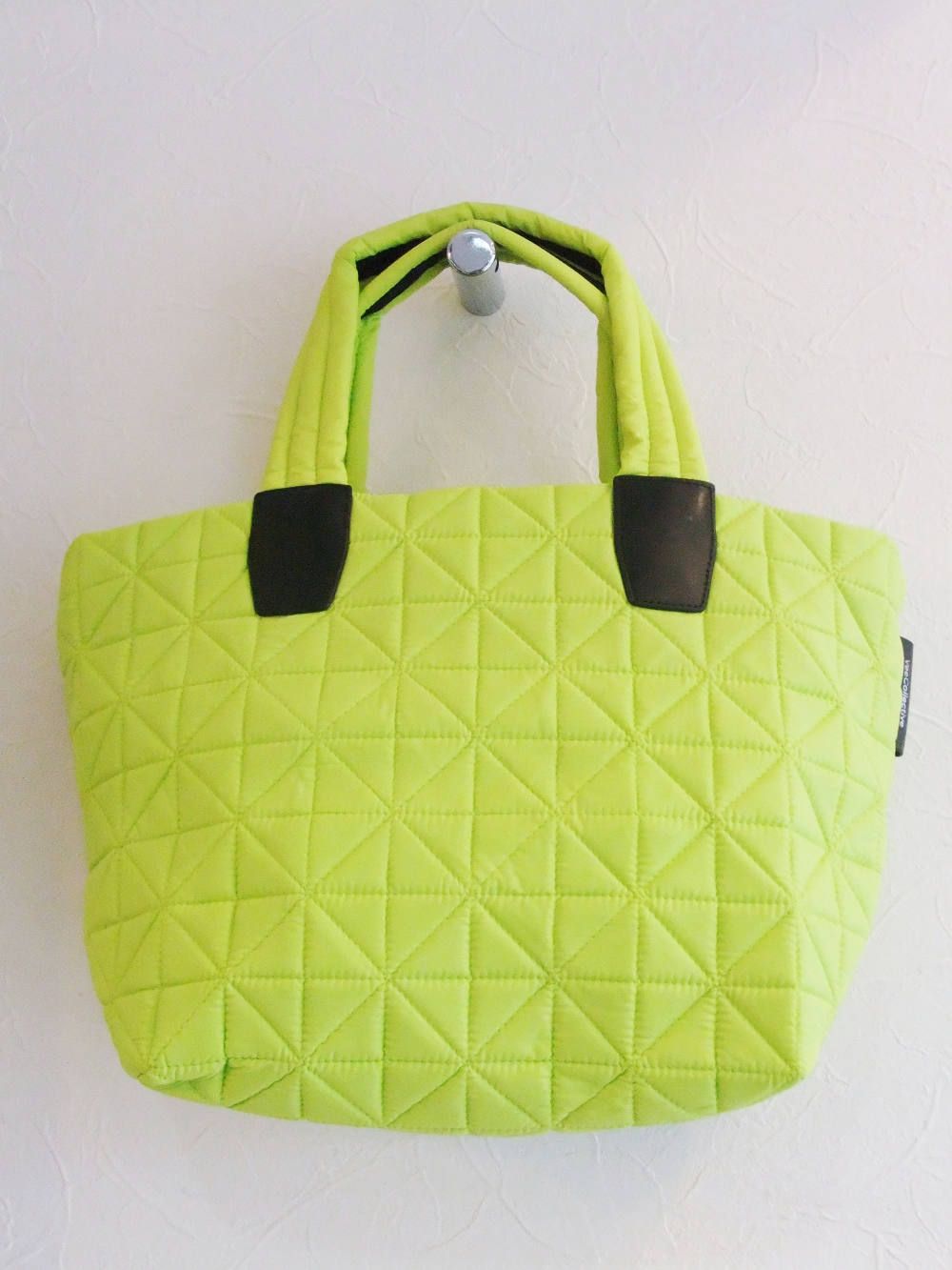 VEE TOTE 2WAY スモール トートバッグ  (ネオン ライム)