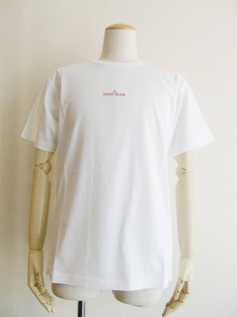 GRAPHIC ONE  プリント クルーネック Tシャツ (WHITE)70152NS83
