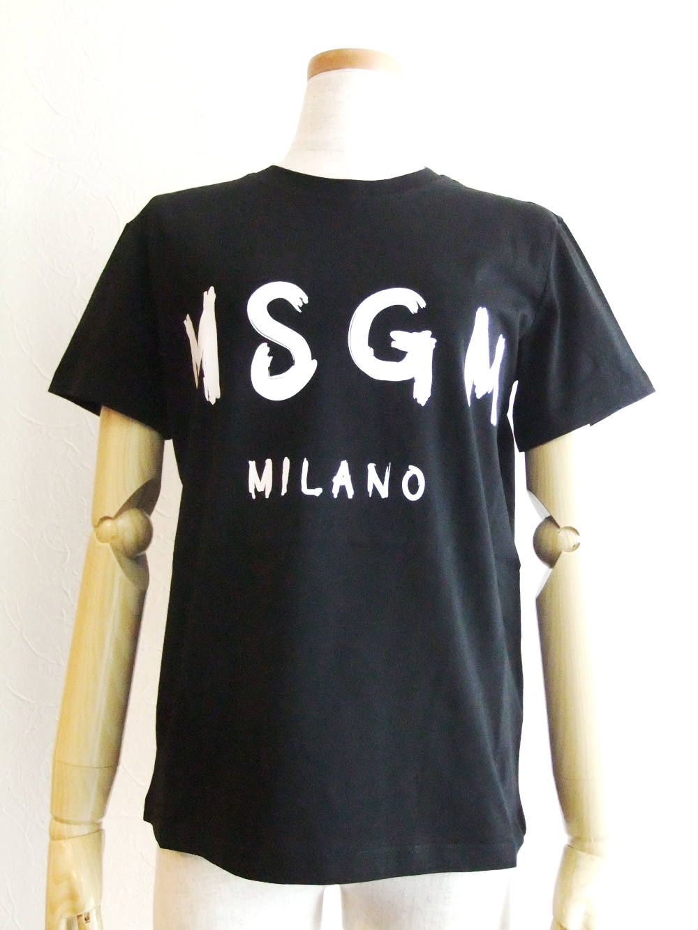 【美品】MSGM エムエスジーエム ロゴ Tシャツ MDM60