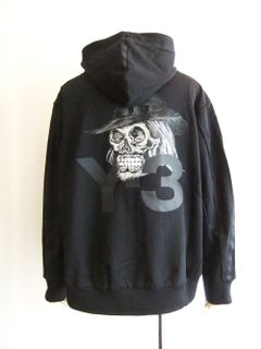 Y-3  YOHJI SKULL HOODIE  スカル スウェット パーカー