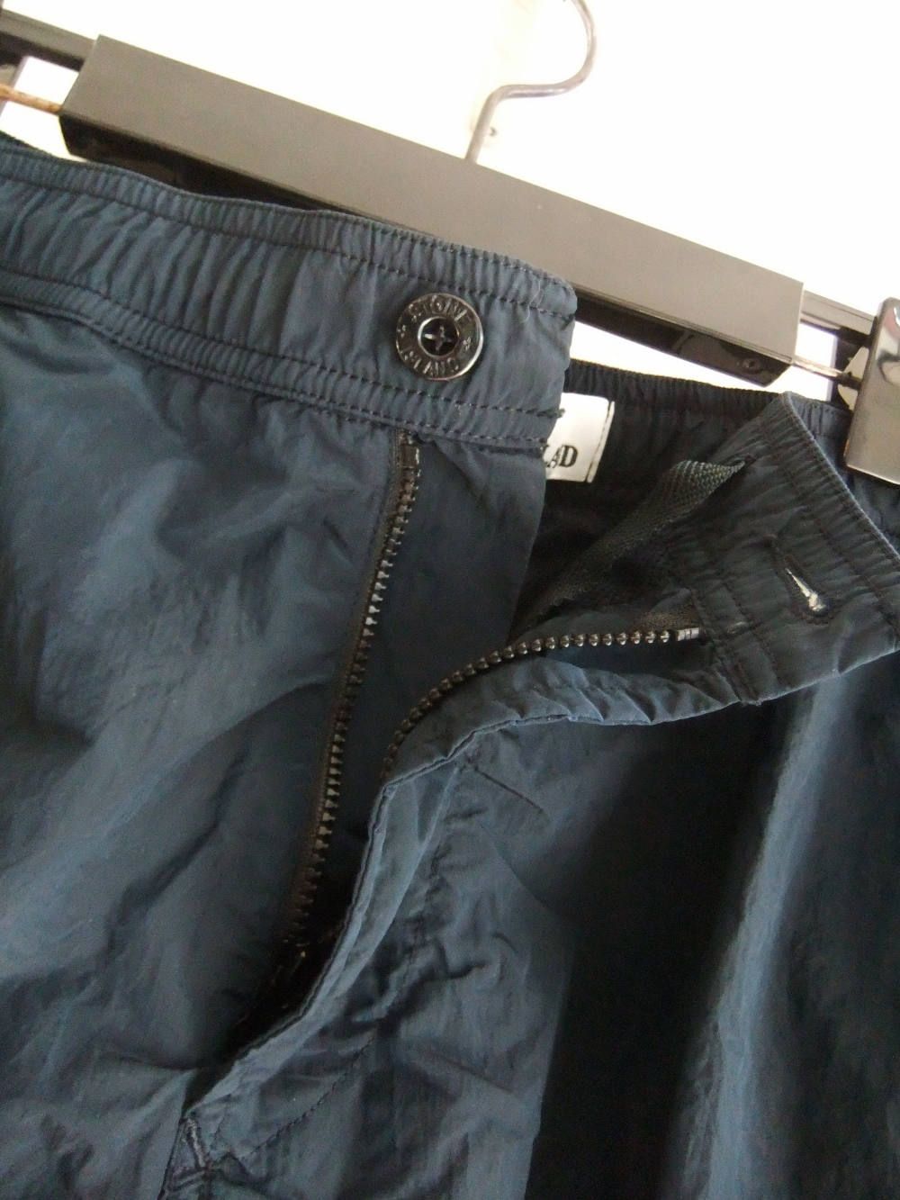 NYLON METAL H/PANTS ナイロンメタルパンツ (NAVY)  7015B0243