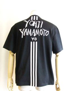 Y-3 SIGNATURE GRAPHIC TEE ロゴプリント 半袖Tシャツ