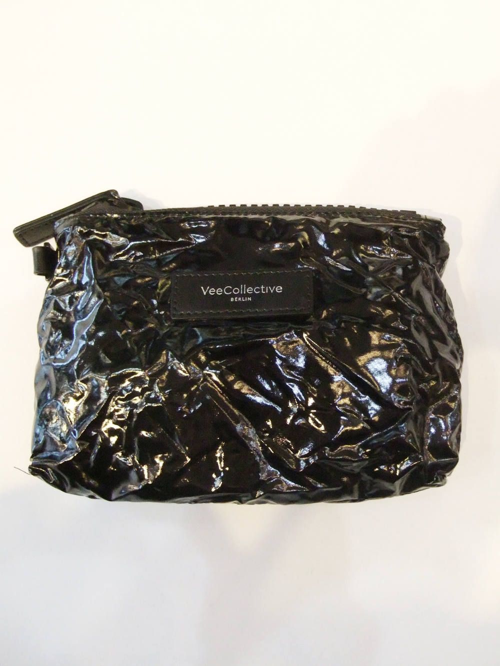 VEE TOTE 2WAY ミニ トートバッグ  (ブラック ビニール)