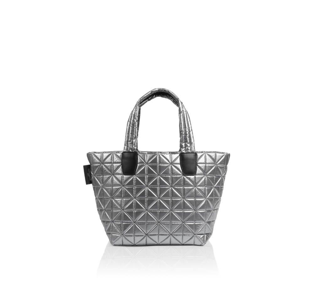 VEE TOTE 2WAY スモール トートバッグ  (プラチナメタリック)