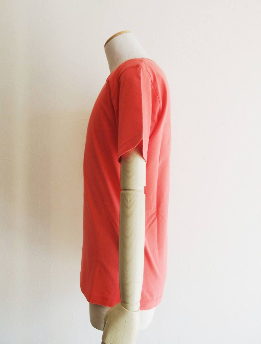 GRAPHIC SEVEN  プリント クルーネック Tシャツ (L.RED) 70152NS89