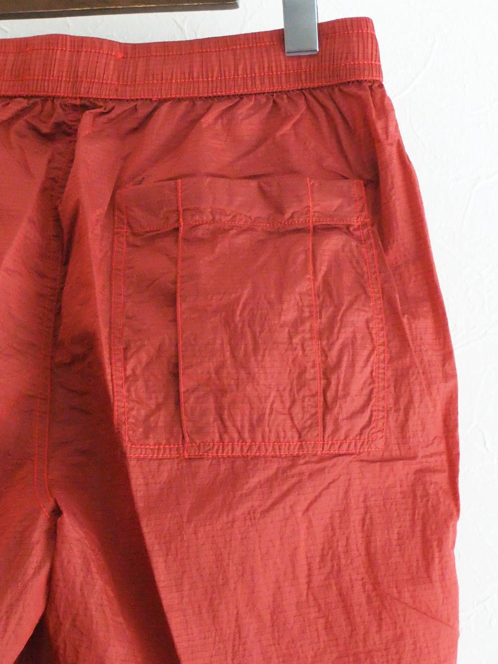 NYLON METAL RIPSTOP H/PANTS (ORANGE) ナイロンメタルハーフパンツ   7015L1017