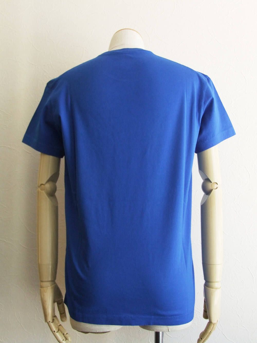 D2 ロゴプリント T-SHIRT (BLUE)  Negative Dyed  Cool Fit  S74GD0494