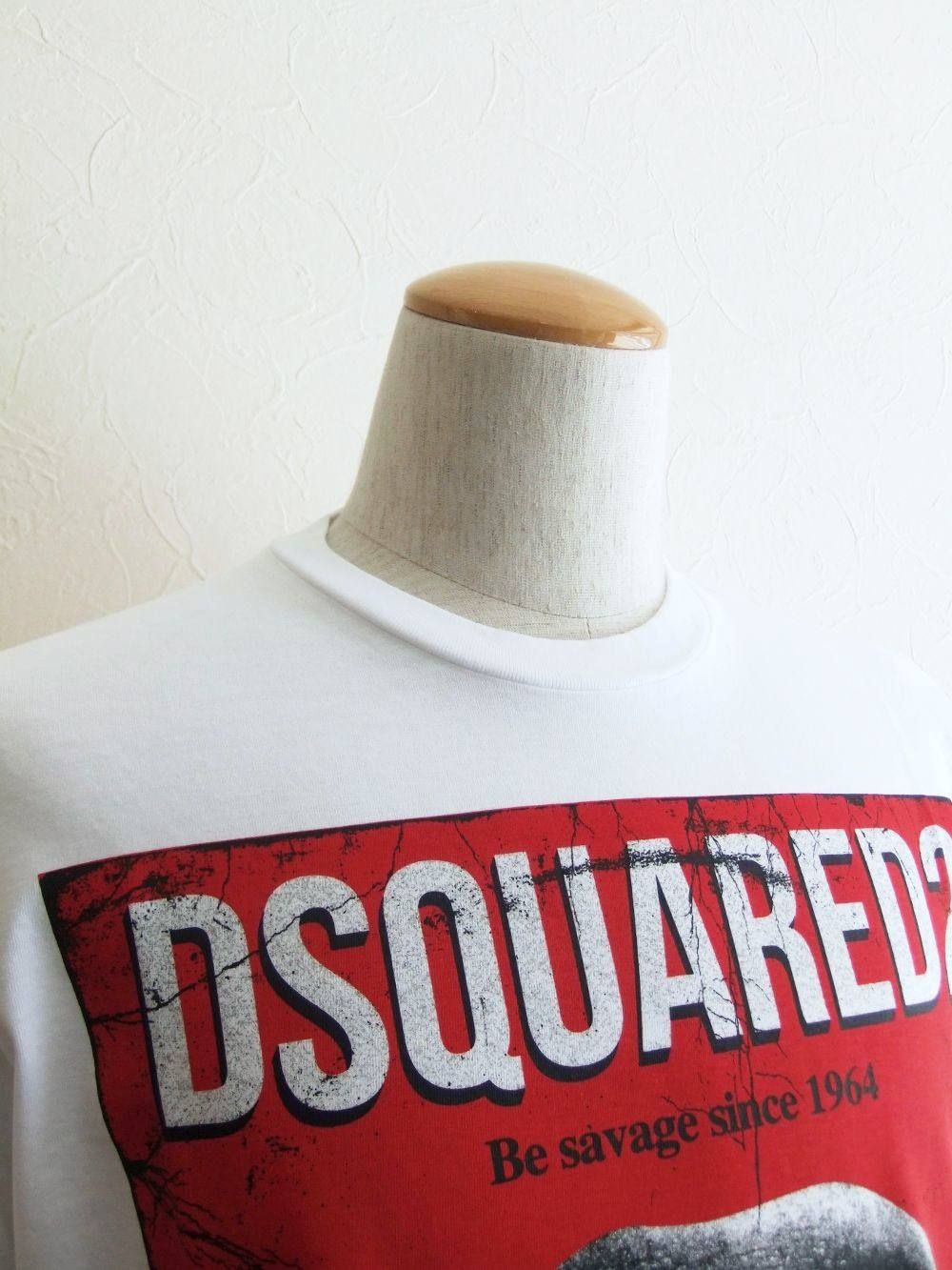 D2 LIPプリント T-SHIRT Dyed  Cool Fit  S74GD0476