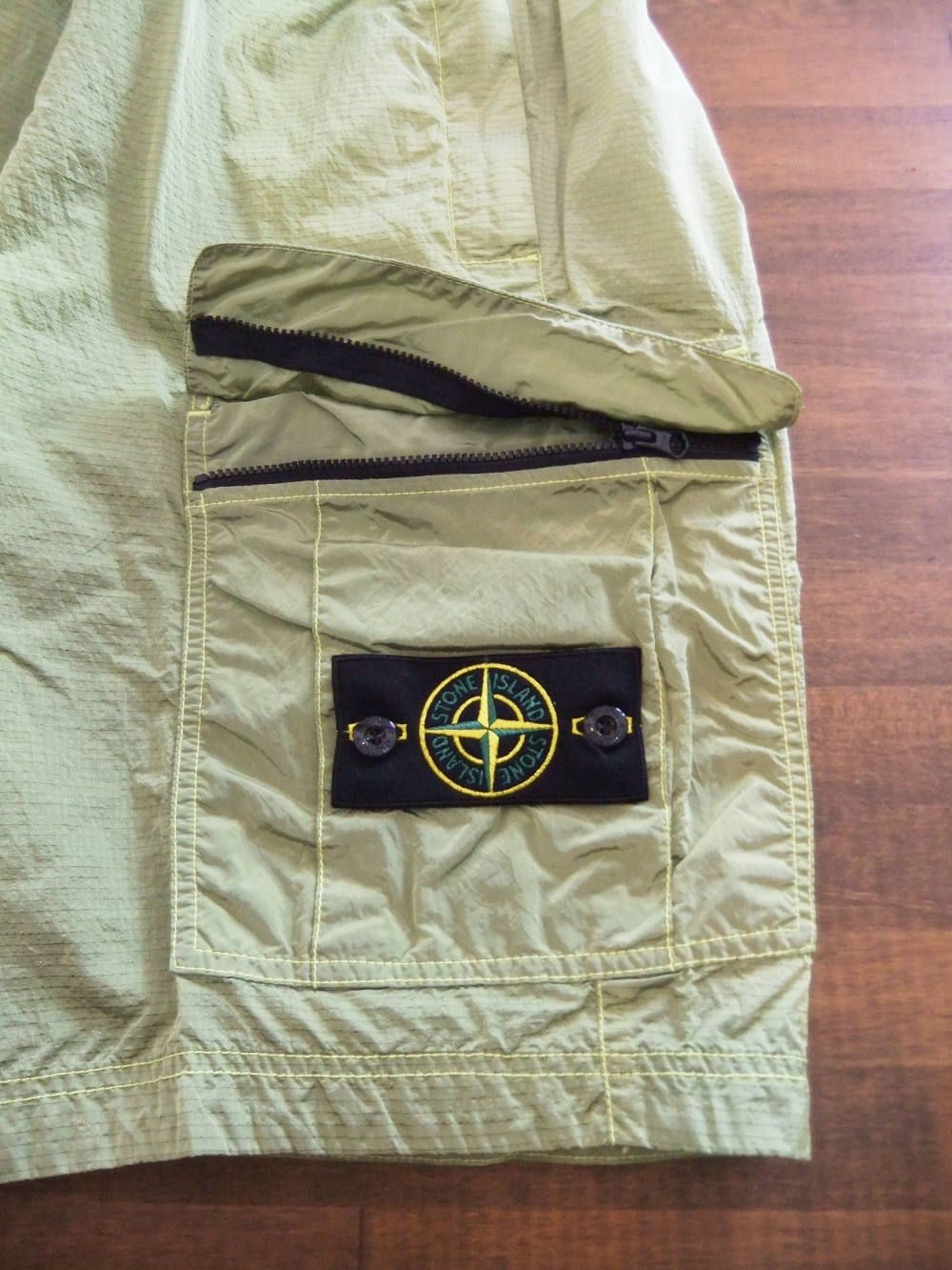 NYLON METAL RIPSTOP H/PANTS (LEMON) ナイロンメタルハーフパンツ   7015L1017