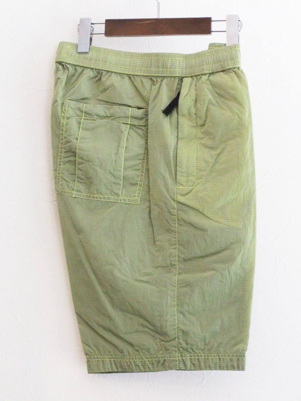 NYLON METAL RIPSTOP H/PANTS (LEMON) ナイロンメタルハーフパンツ   7015L1017