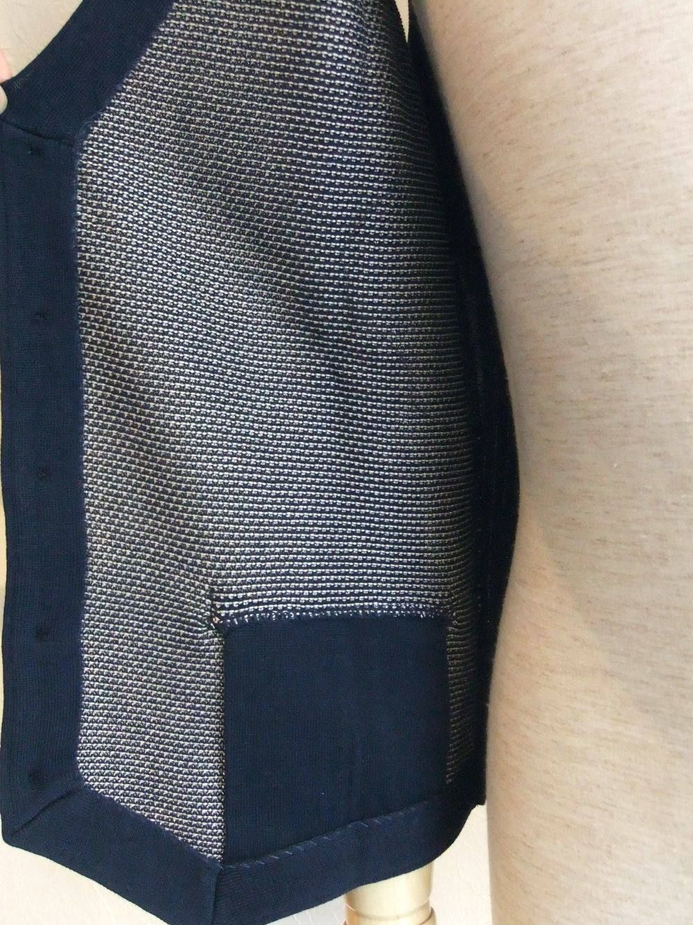 LARDINI ラルディーニ ニットジレ LARDINI ラルディーニ [秋冬] ジレ ウール 千鳥チェック ブラウン系