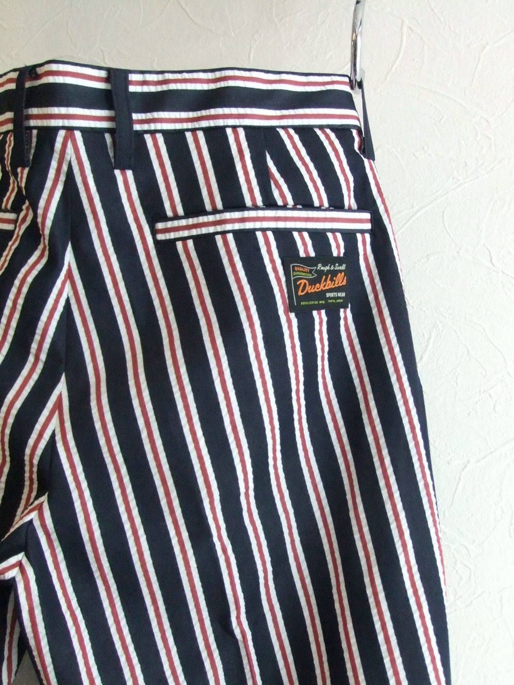DIXIE PANTS  ストレッチ ストライプ柄パンツ