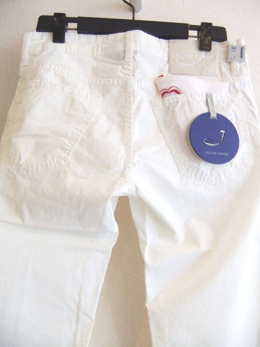 ガーメントダイコットンストレッチパンツ (WHITE)   J622-06510