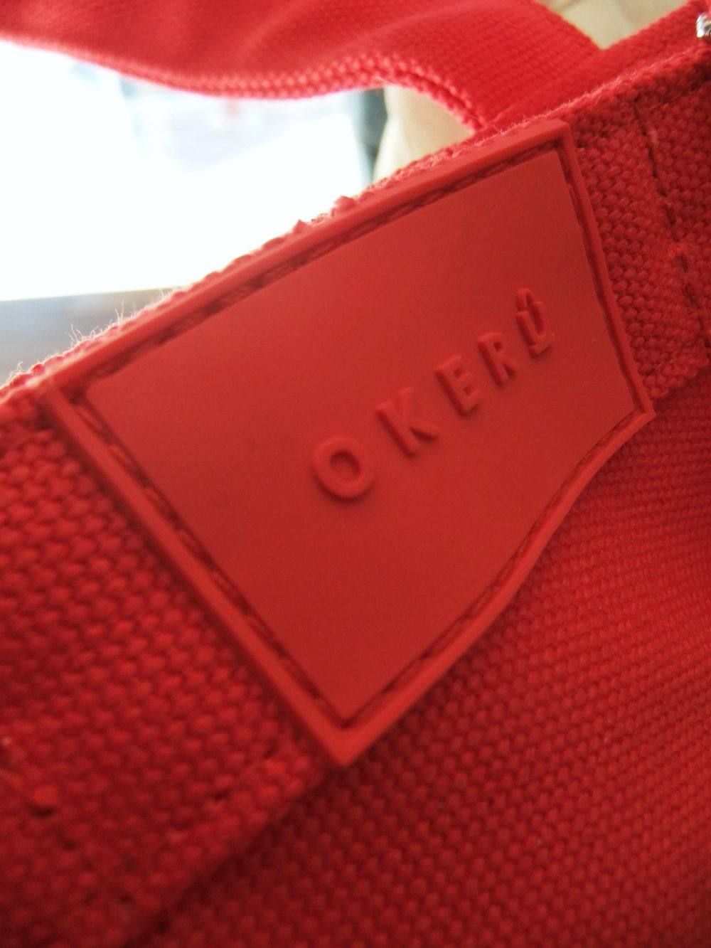 キャンバス トートバッグ C-TYPE  (レッド)