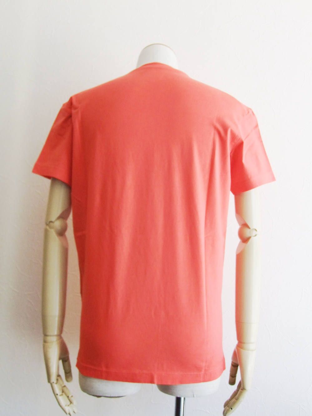 D2 ロゴプリント T-SHIRT (RED)  Negative Dyed  Cool Fit  S74GD0494