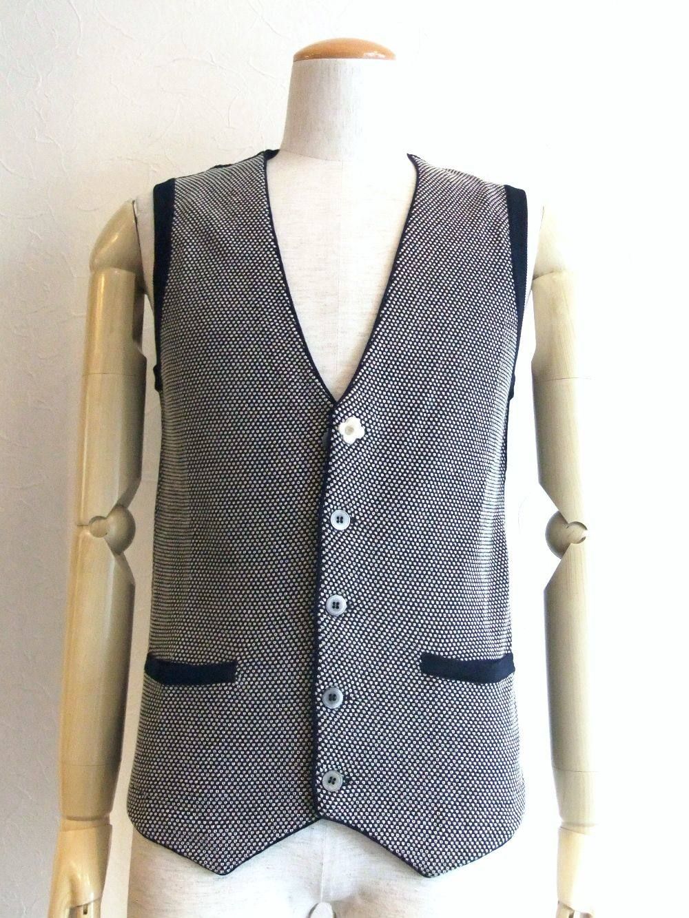 LARDINI ラルディーニ ニットジレ LARDINI - ニット シングルジレ | 4.444glad