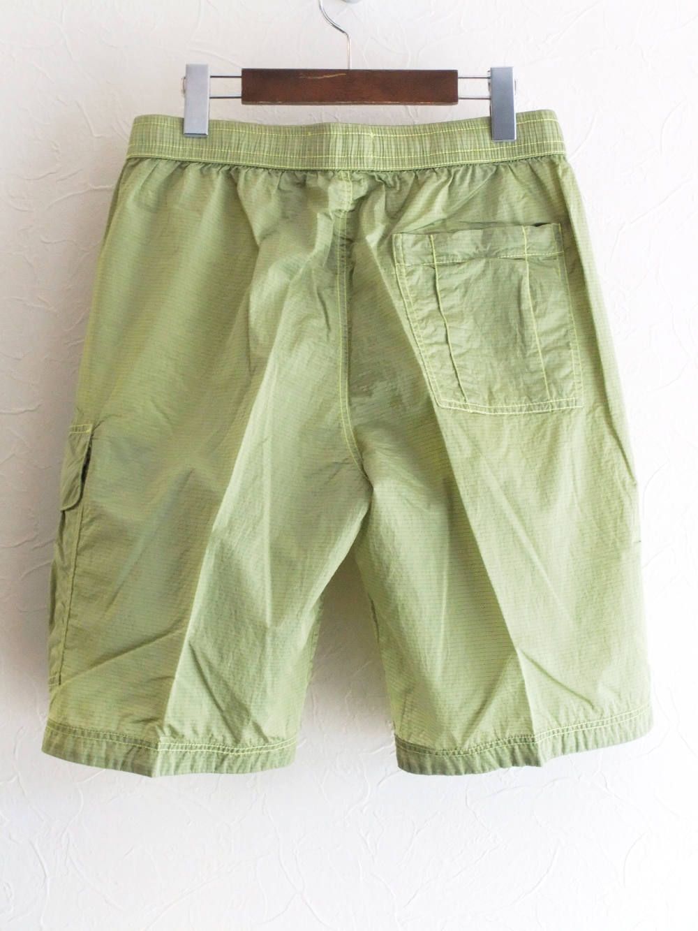 STONE ISLAND - NYLON METAL RIPSTOP H/PANTS (LEMON) ナイロンメタル