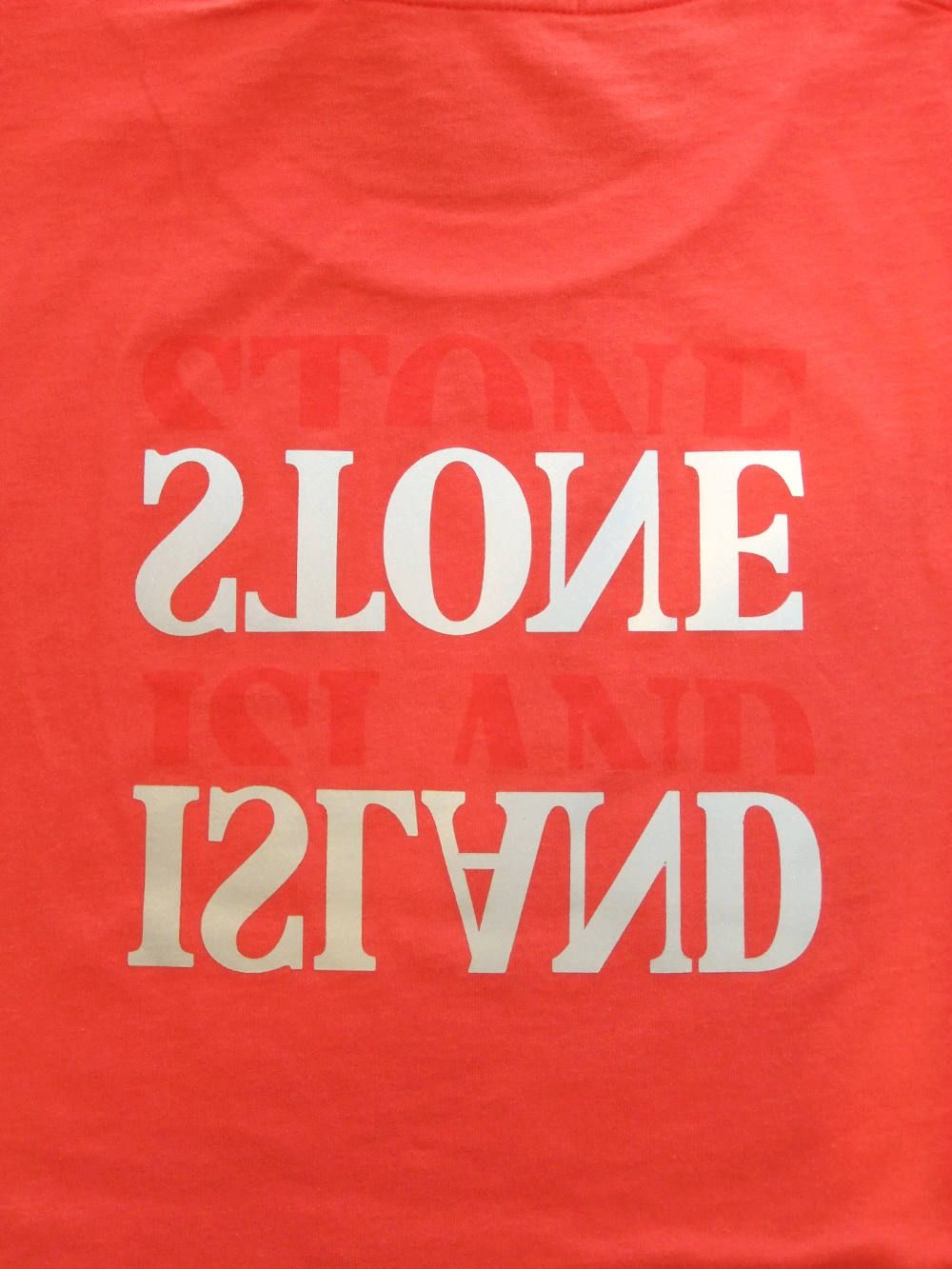 GRAPHIC SEVEN  プリント クルーネック Tシャツ (L.RED) 70152NS89