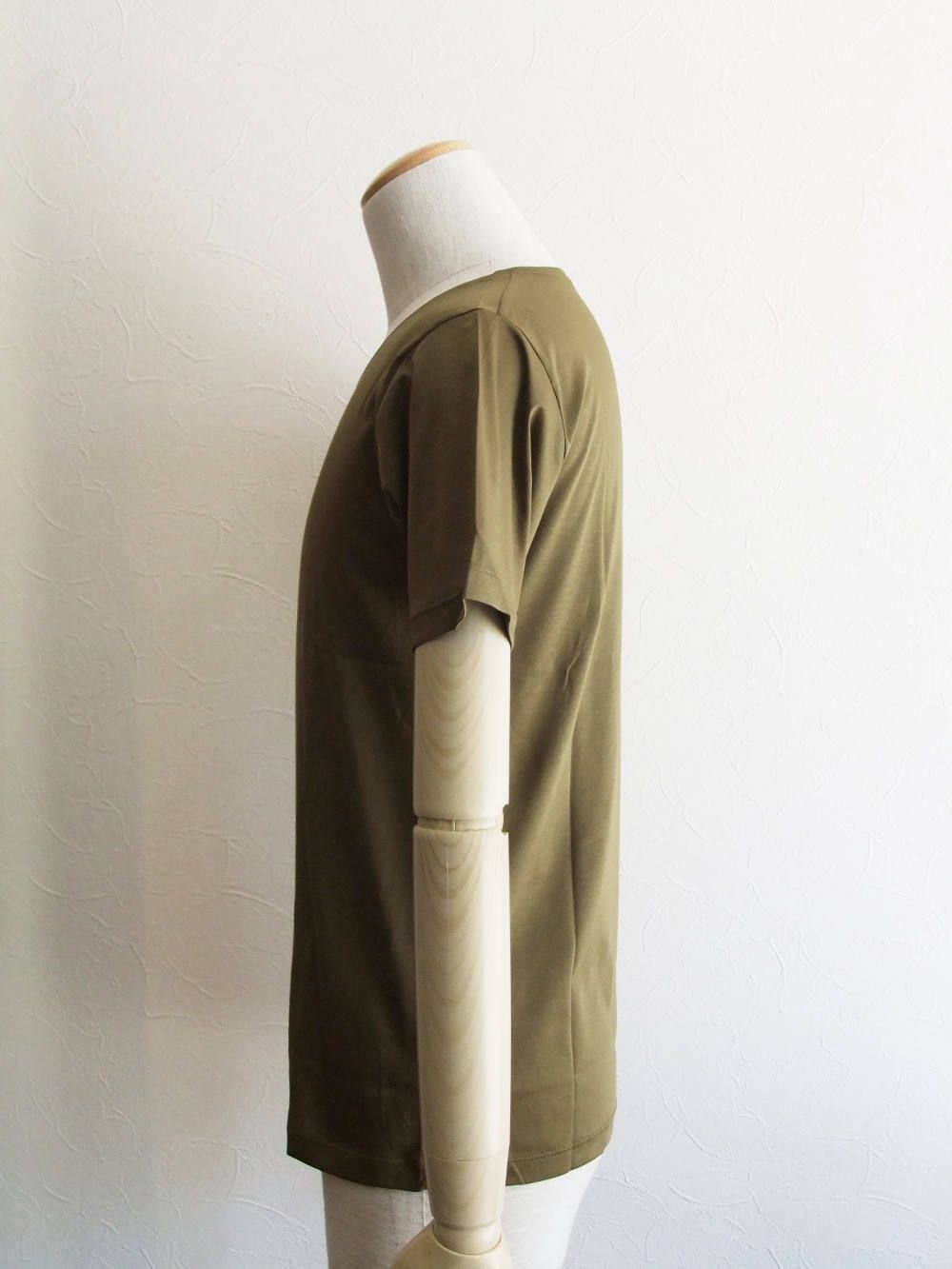 CREW NECK T-SHIRT クルーネック (OLIVE GREEN)