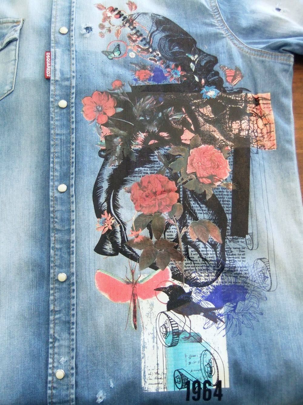 ボタニカル ミリタリー デニムシャツ BOTANICAL WASH MILITALY SHIRT   S71DM0291