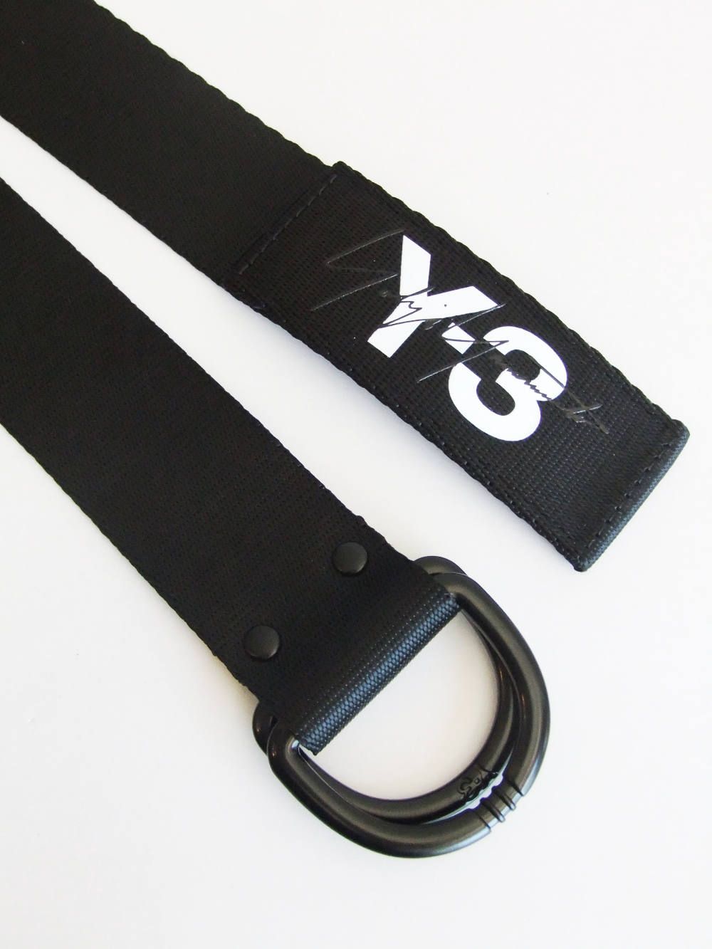 Y-3 LOGO BELT ワイスリー ロゴ入りベルト DY0523-ACCS19