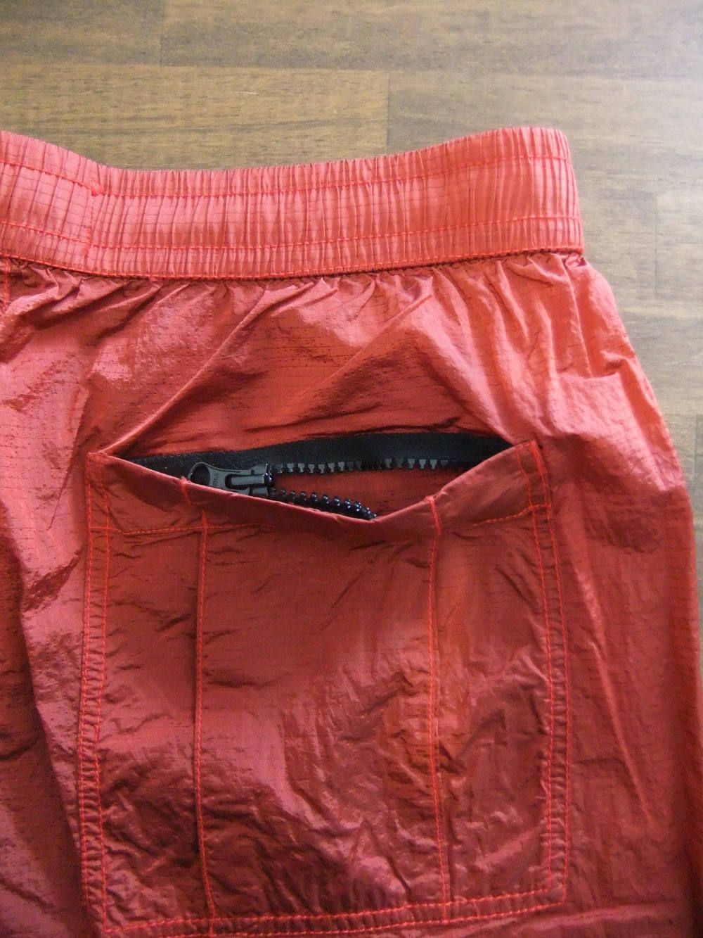 STONE ISLAND - NYLON METAL RIPSTOP H/PANTS (ORANGE) ナイロンメタル