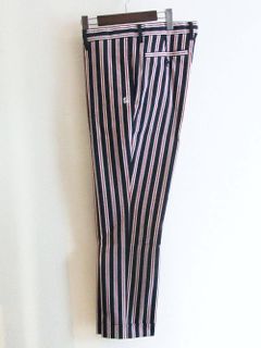 DIXIE PANTS  ストレッチ ストライプ柄パンツ