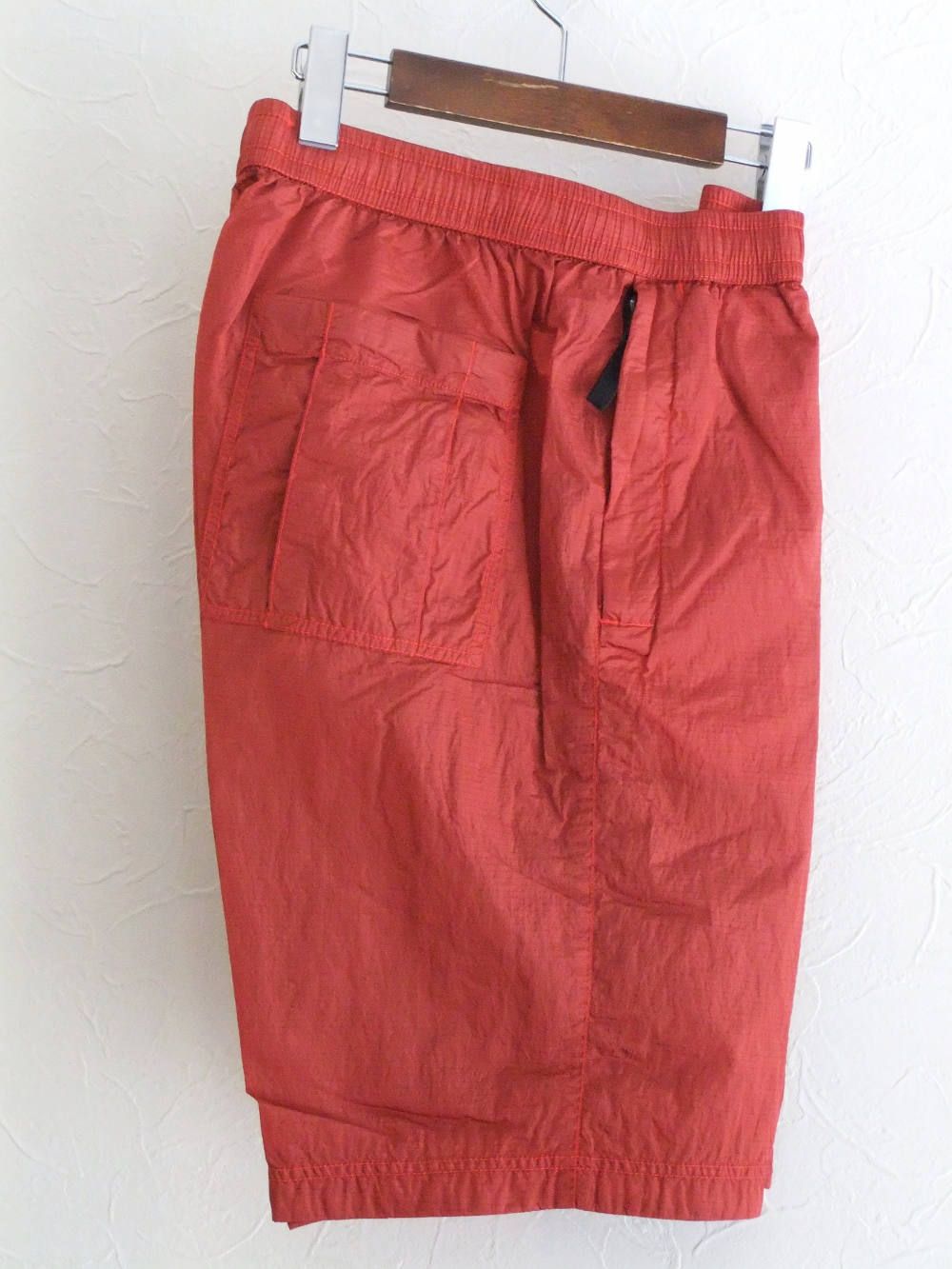 STONE ISLAND - NYLON METAL RIPSTOP H/PANTS (ORANGE) ナイロンメタル