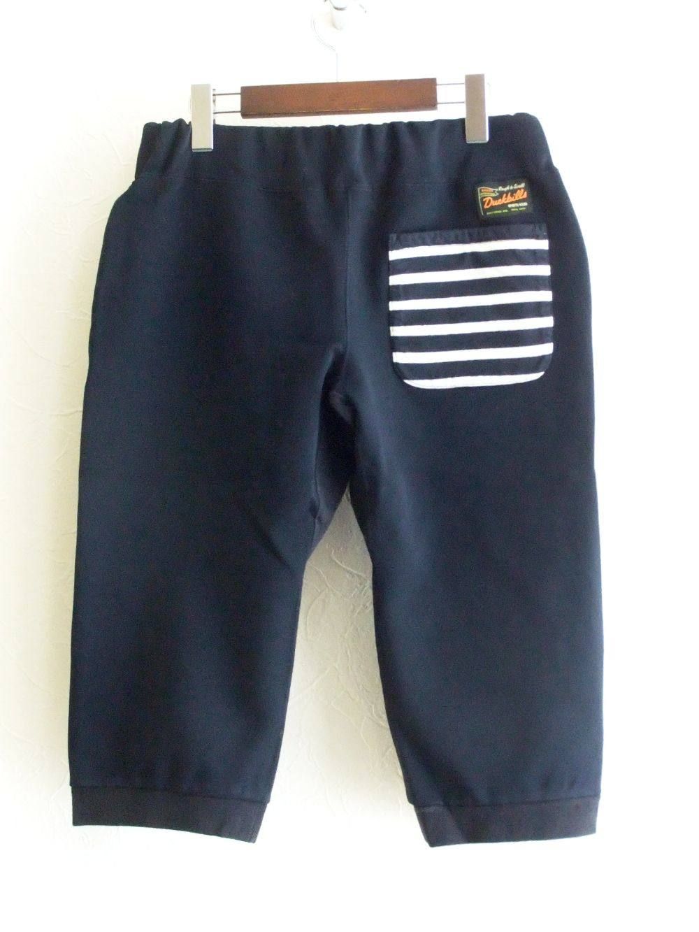 BORDER HIP ( NAVY )  定番スウェットハーフパンツ