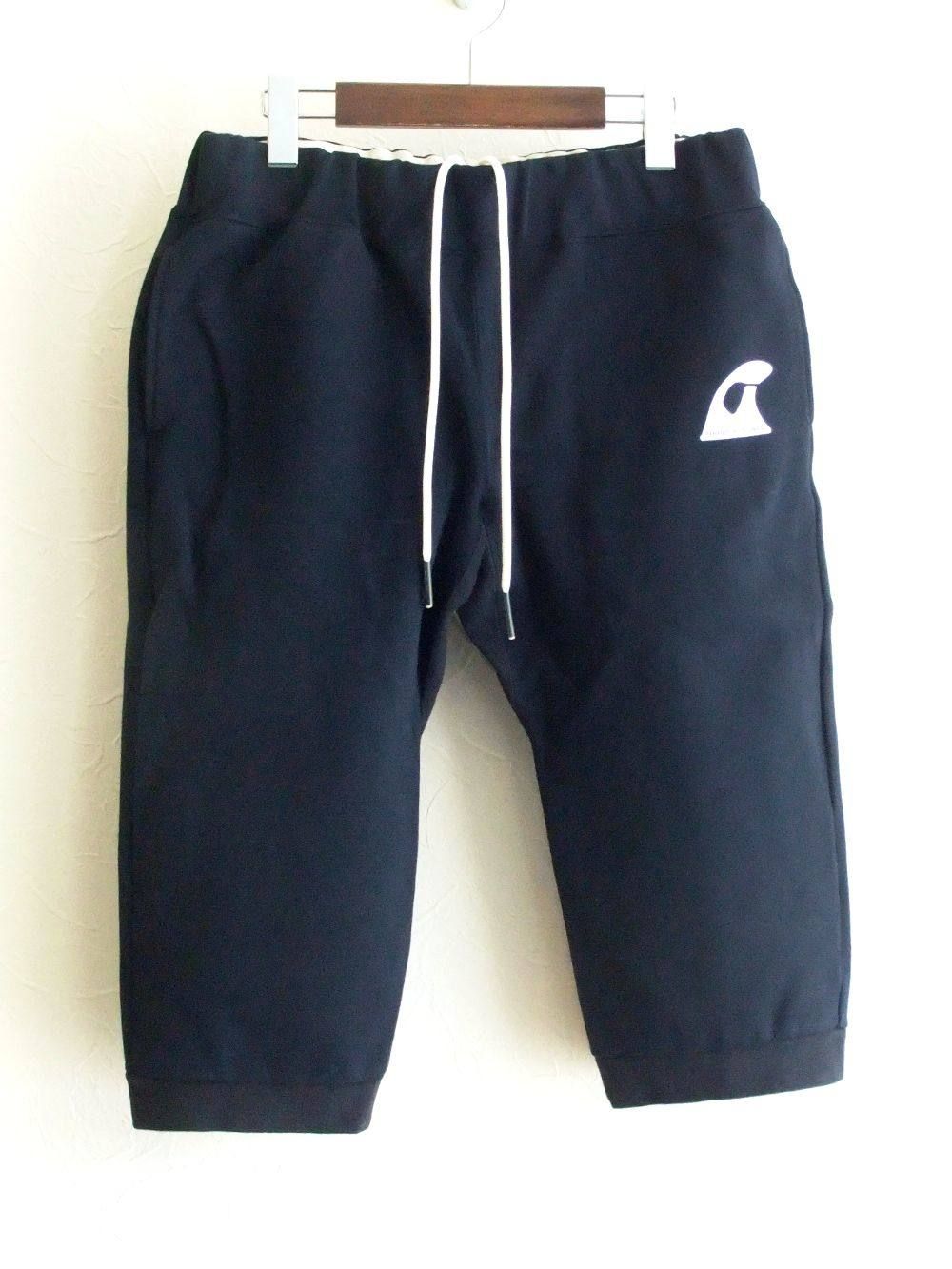BORDER HIP ( NAVY )  定番スウェットハーフパンツ